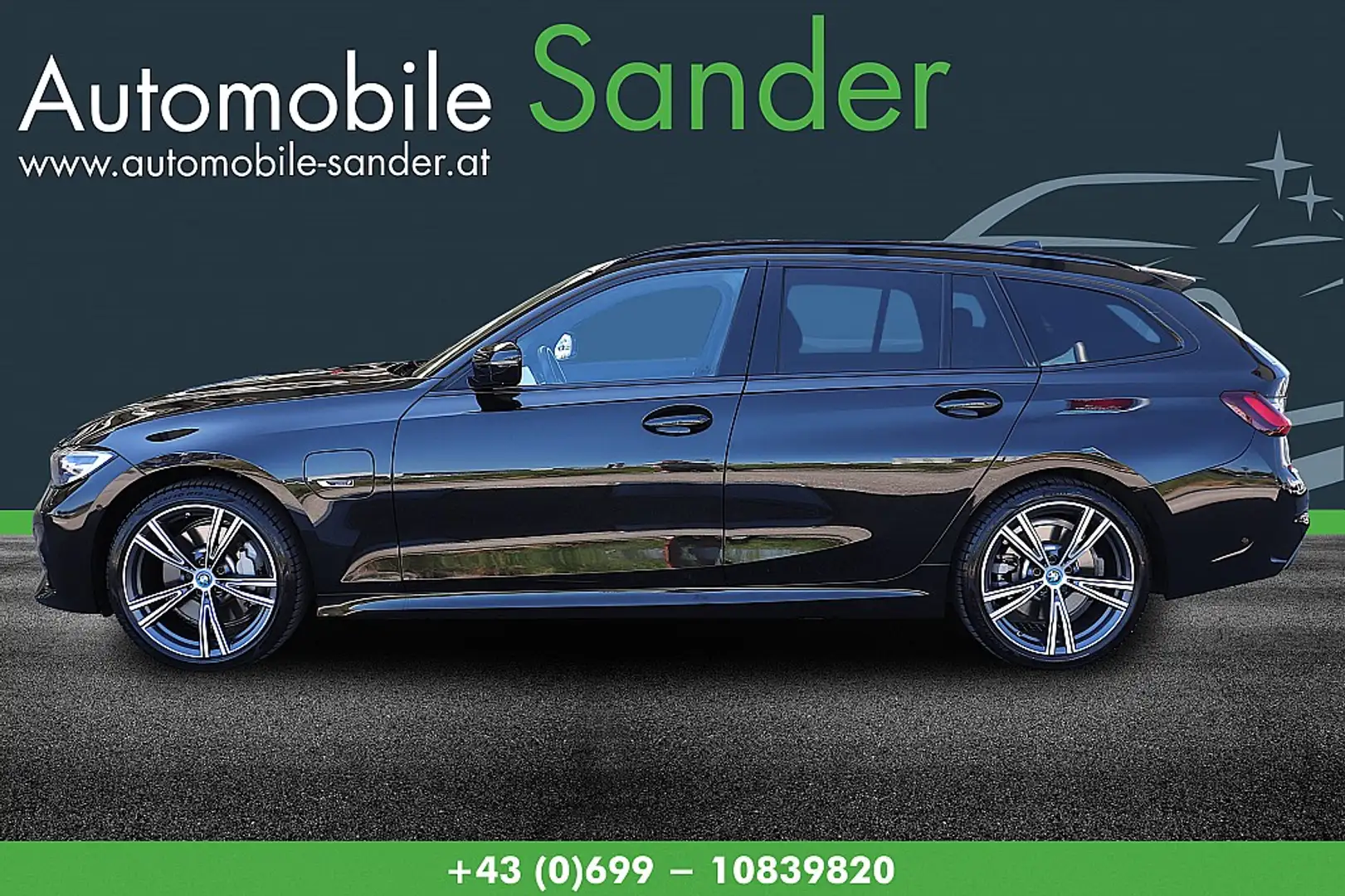 BMW 330 e PHEV xDrive Touring *M SPORTPAKET* Aut. Zwart - 2