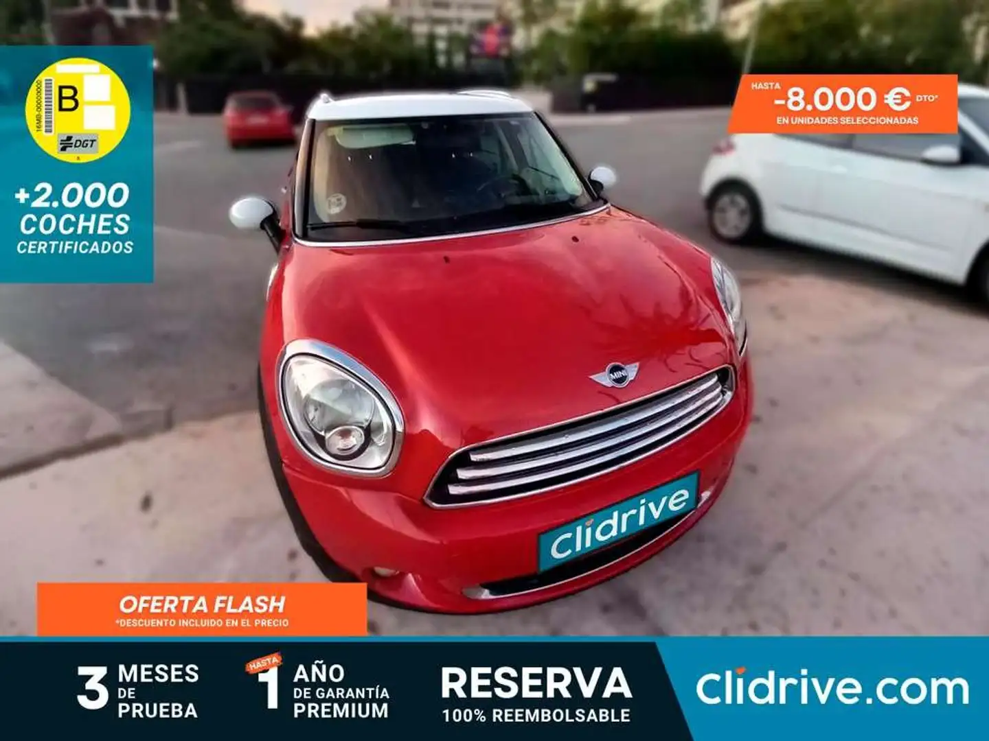 MINI Cooper Countryman D AUT. Rojo - 1