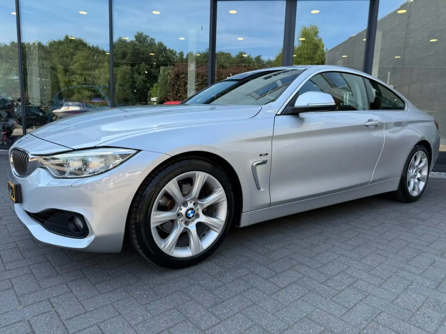 BMW 420 420i 184pk,Xenon,LeerCruise,Clima,Dealer OH, Grijs - 2