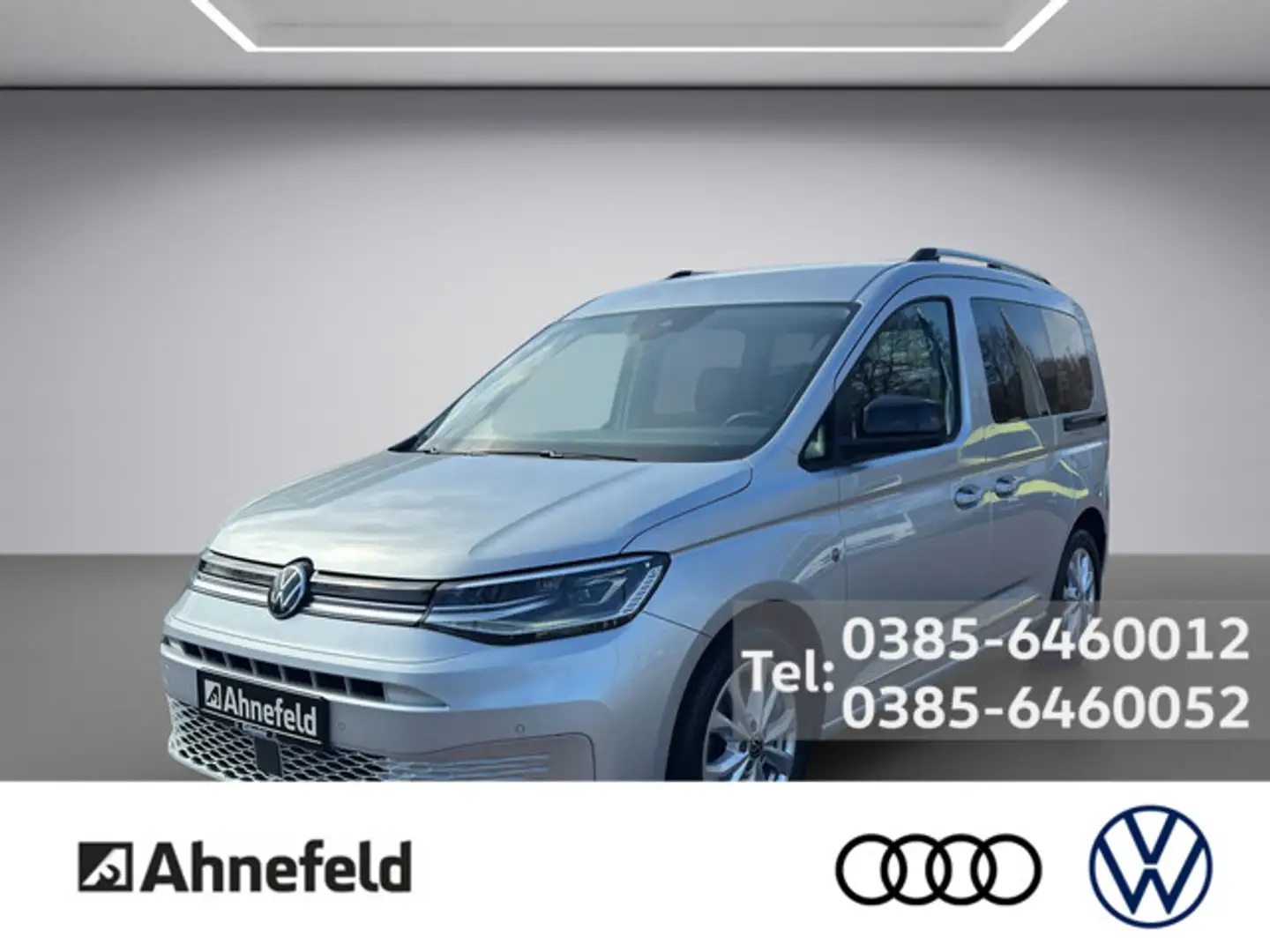 Volkswagen Caddy 2.0 TDI Style DSG PDC SHZ NAVI AHK LED Zilver - 1