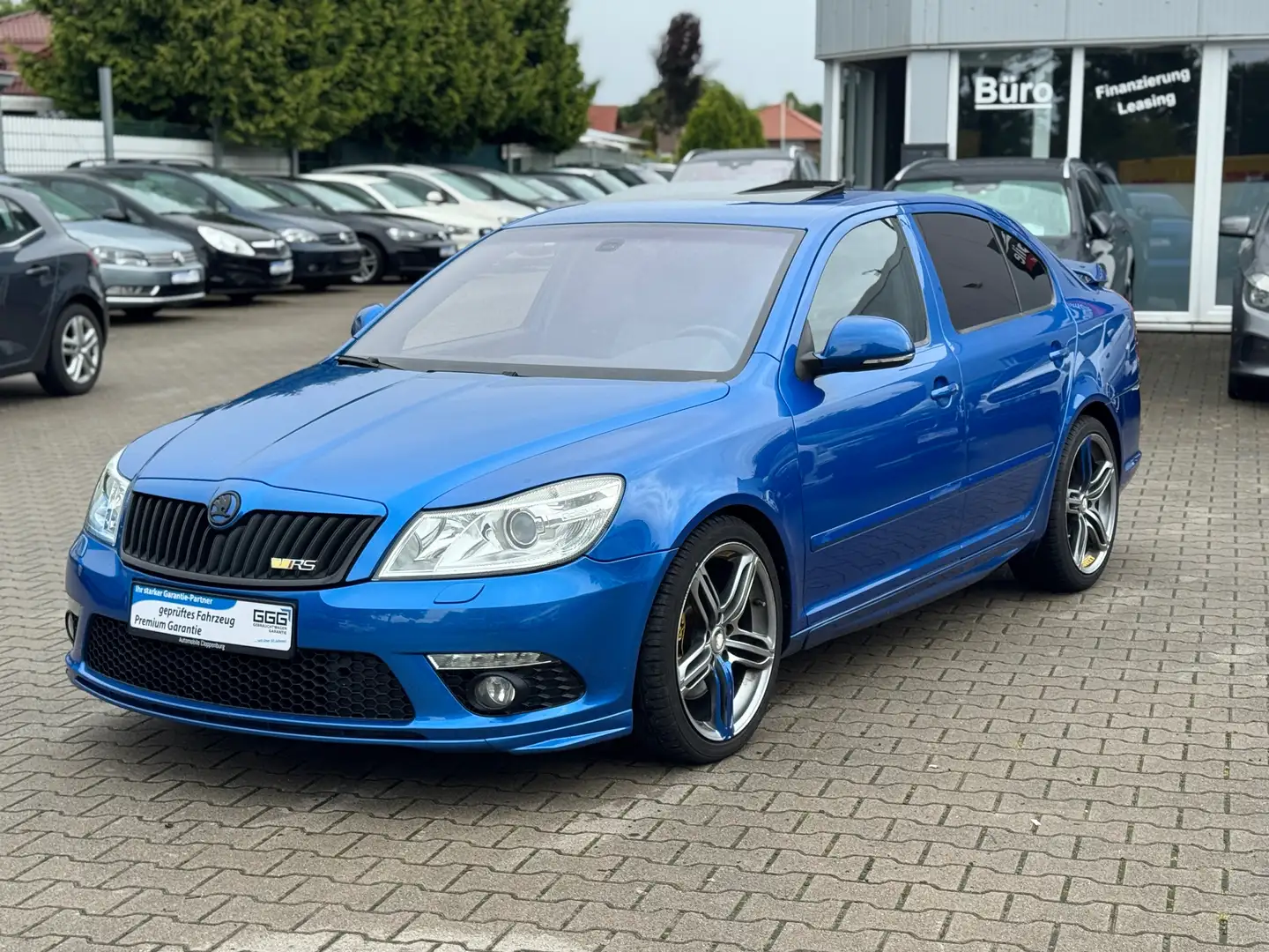 Skoda Octavia RS 2.0 TDI DSG Blau - 1