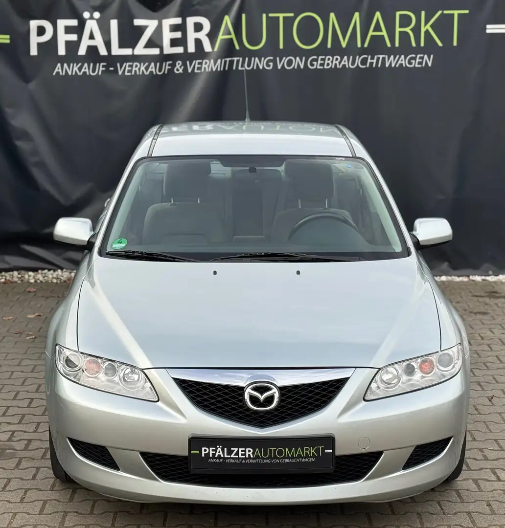 Mazda 6 1.8 Comfort 1.Hand 98.000 km Klimaautomatik TOP Grau - 2