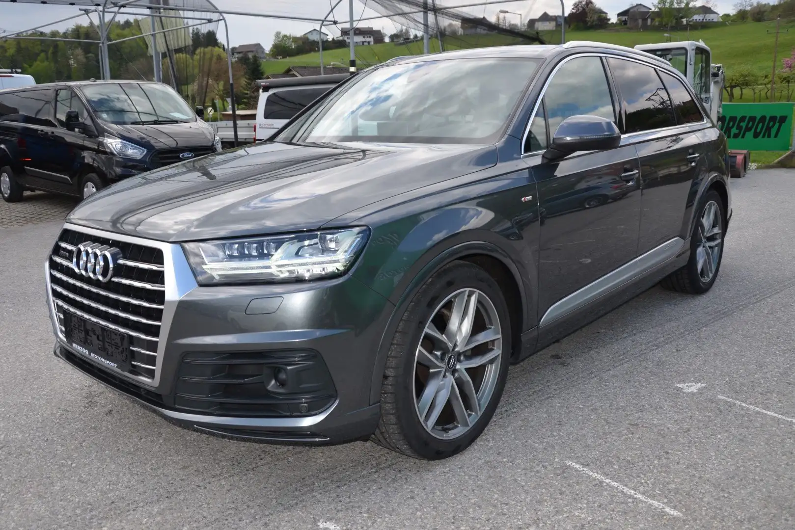 Audi Q7 Q7 50 TDI quattro Tiptronic S-S-LINE MATRIX AHV Grau - 2