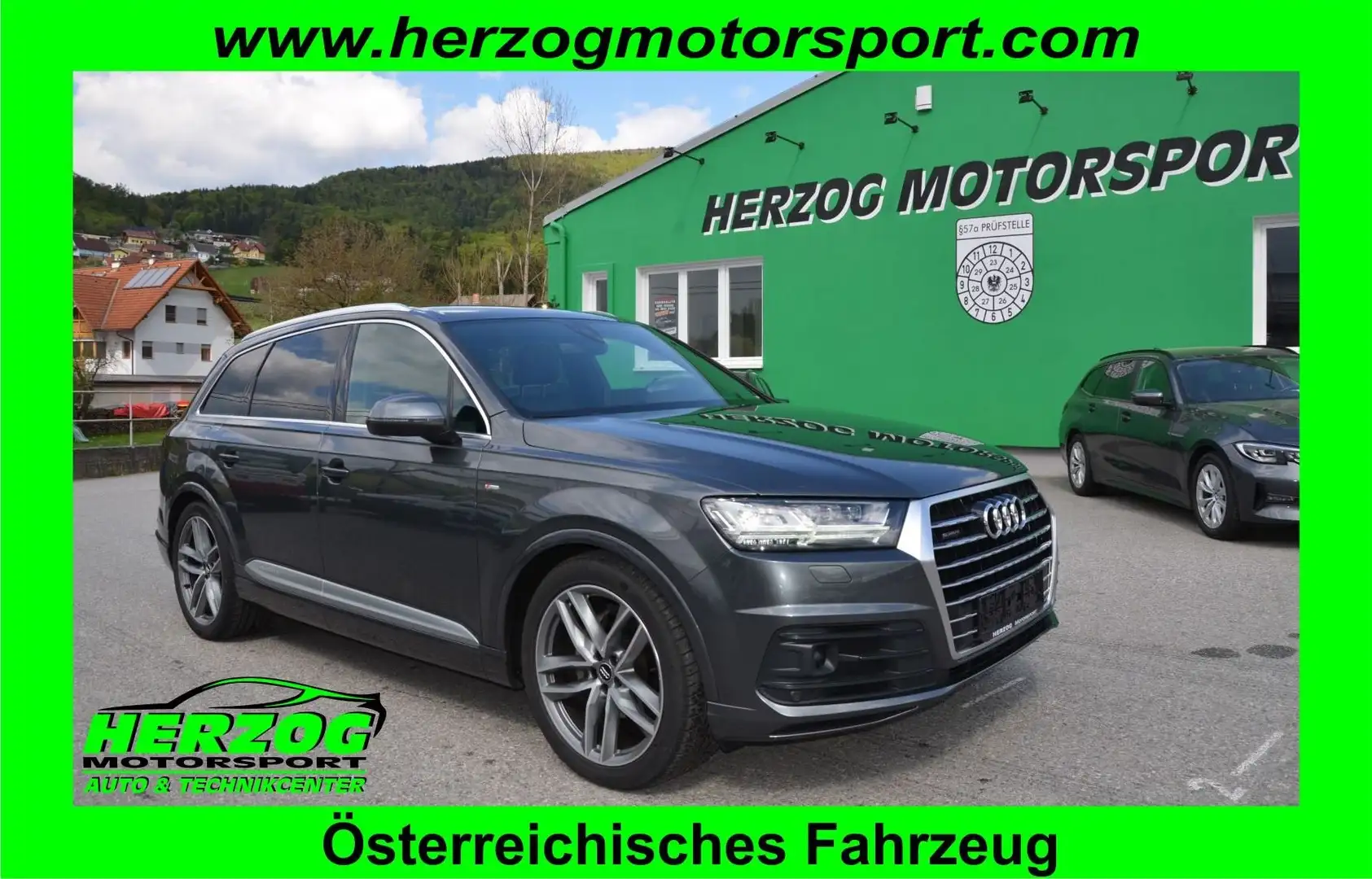 Audi Q7 Q7 50 TDI quattro Tiptronic S-S-LINE MATRIX AHV Grau - 1