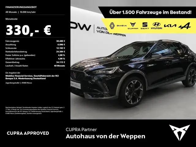 Cupra Formentor 2.0 TSI 4Drive Navi Beats AHK Klima Navi