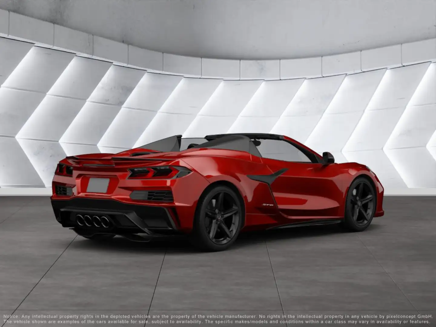 Corvette C8 Cabrio 6.2 V8 3LT Z51 2024 Sportp. HUD LED BT Rot - 2