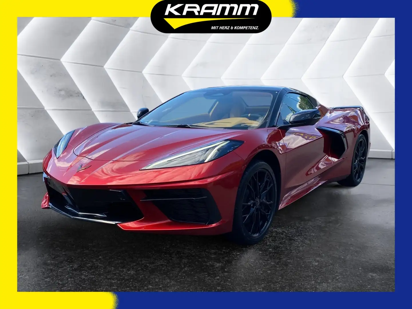 Corvette C8 Cabrio 6.2 V8 3LT Z51 2024 Sportp. HUD LED BT Rojo - 1