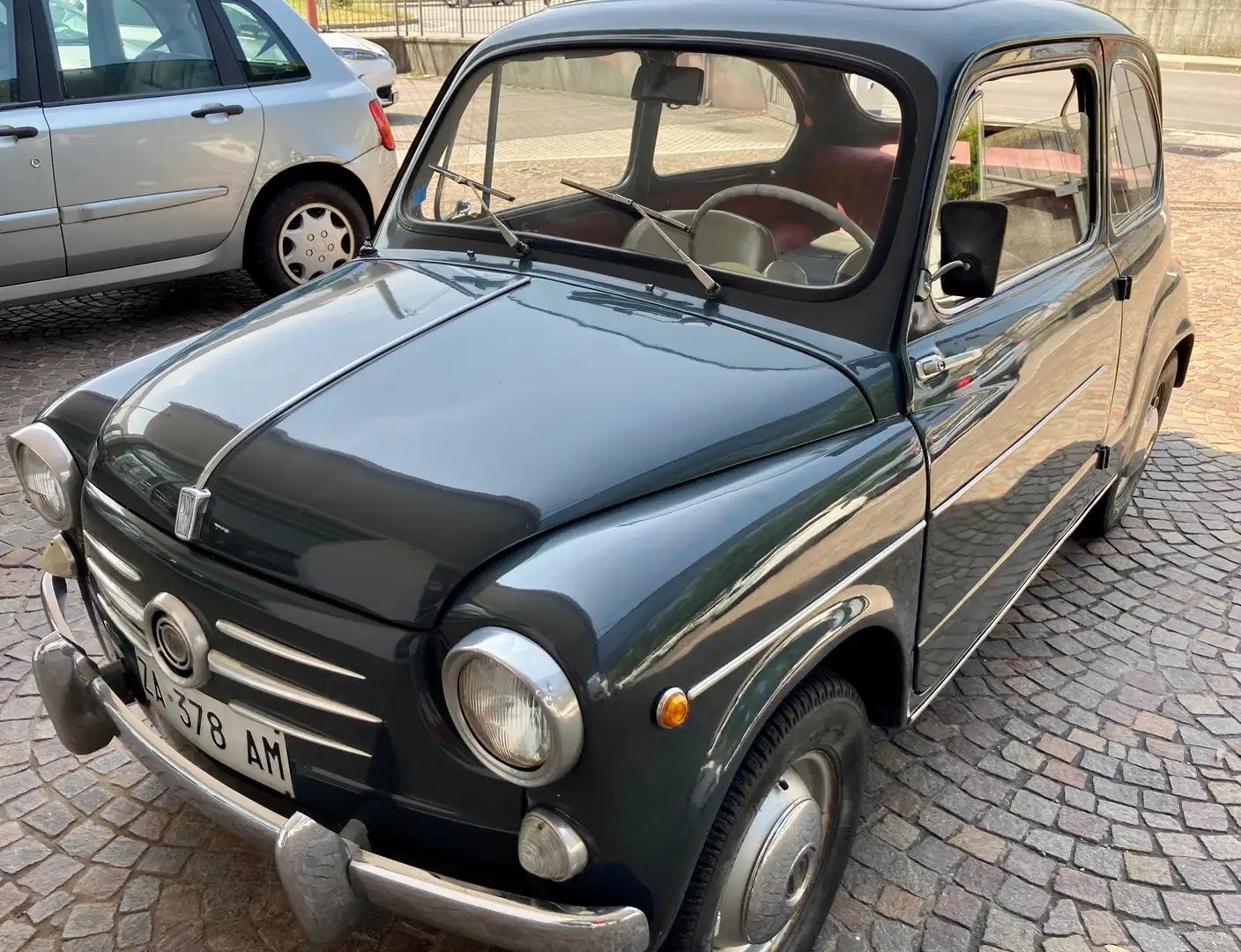 Fiat 600 PRIMA SERIE PORTE CONTROVENTO Gri - 1