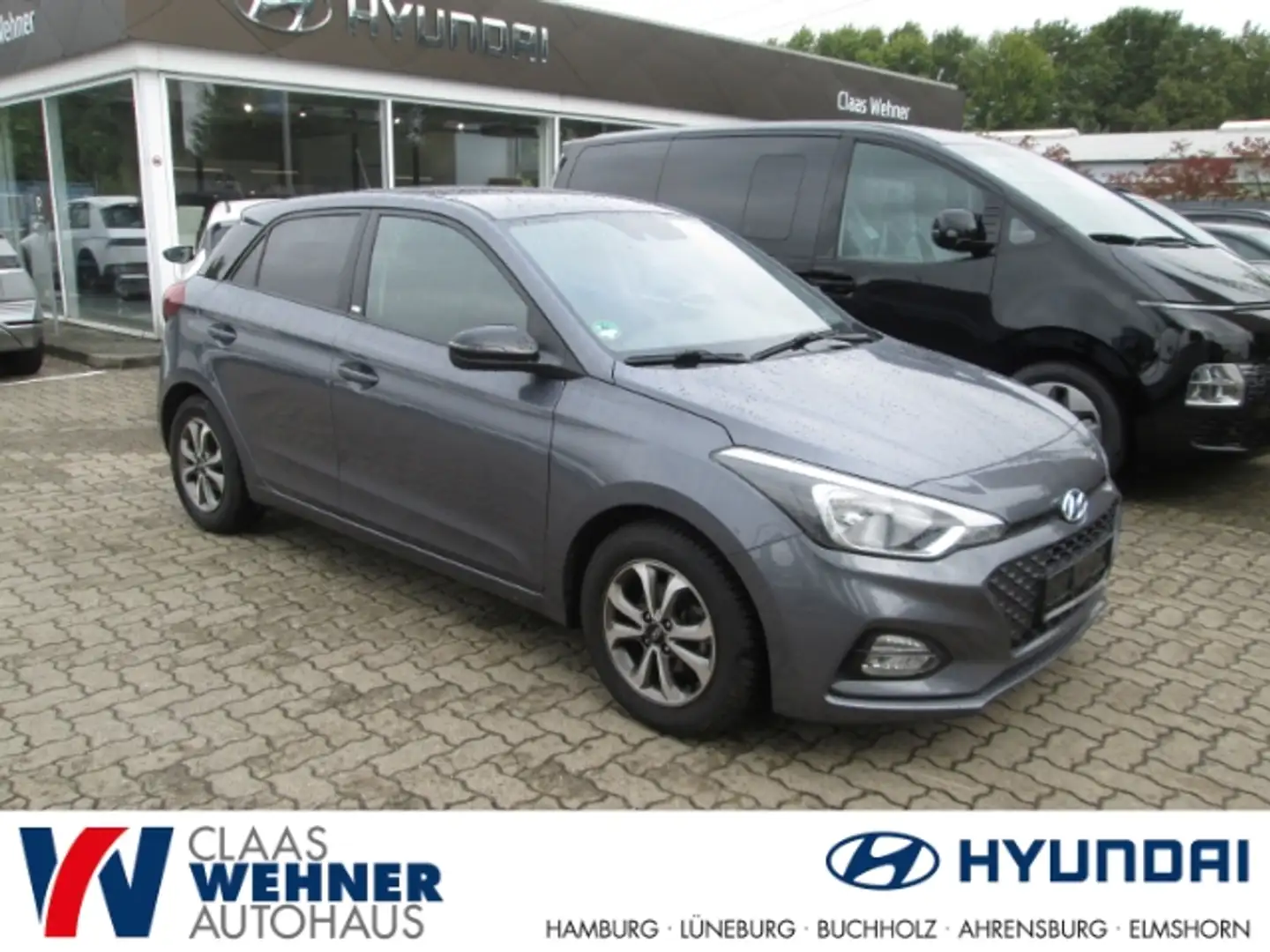 Hyundai i20 YES! 1.2 EU6d Rückfahrkamera Android Apple CarPlay Grau - 1