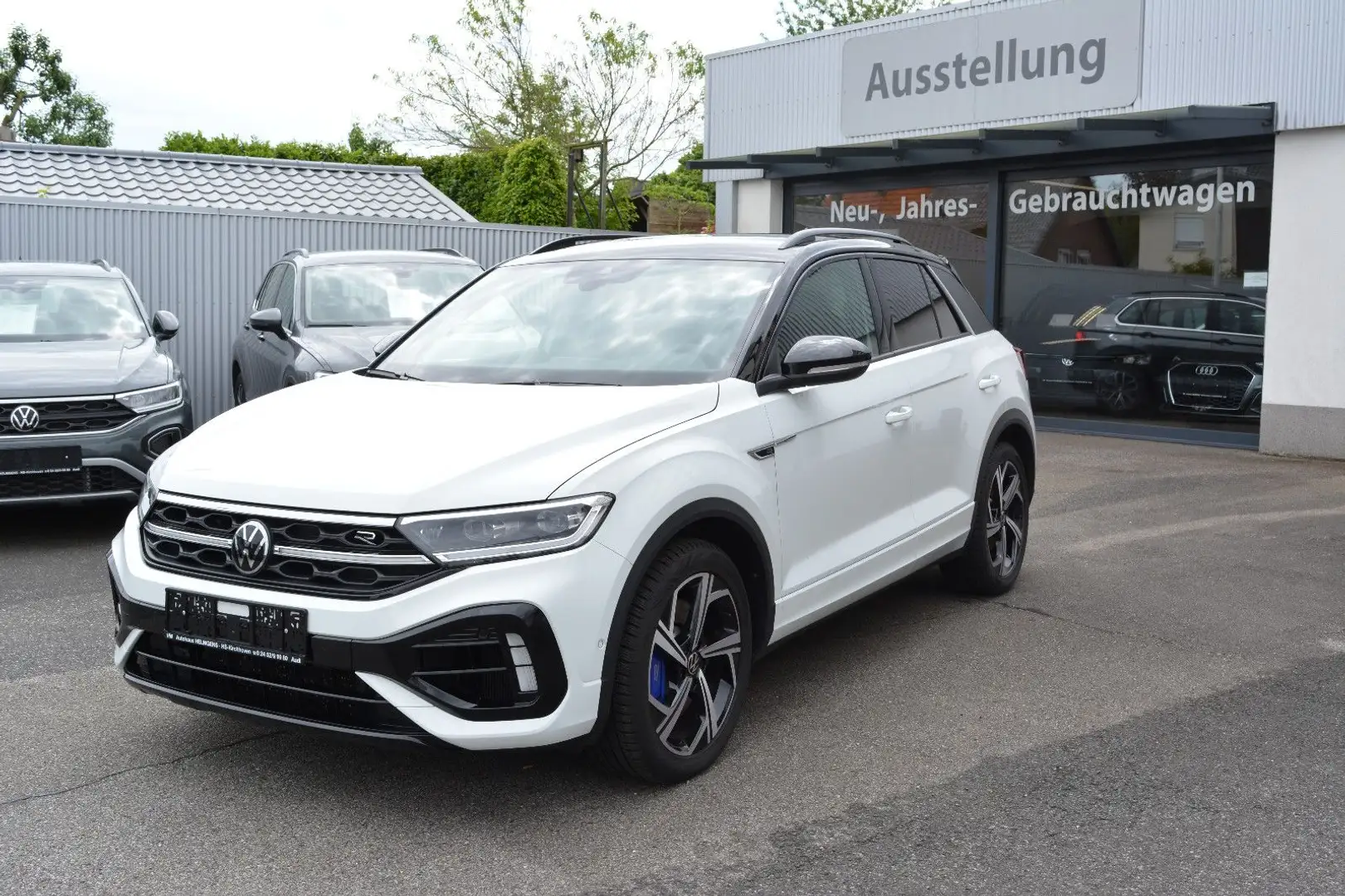 Volkswagen T-Roc "R" 2.0 TSI DSG 4MOTION NAVI KAM ACC BLACK Weiß - 1