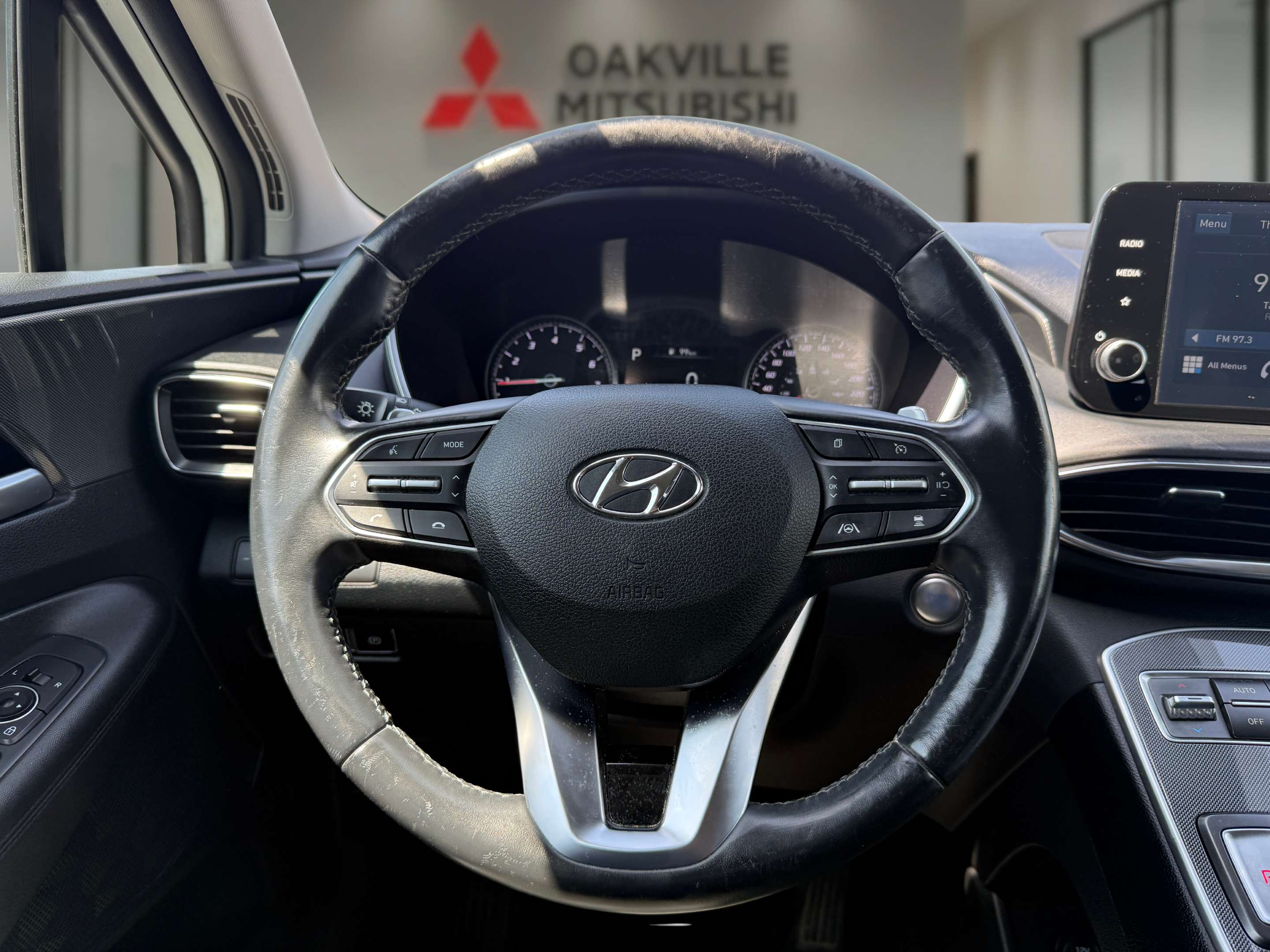 used 2021 Hyundai Santa Fe car, priced at $21,950