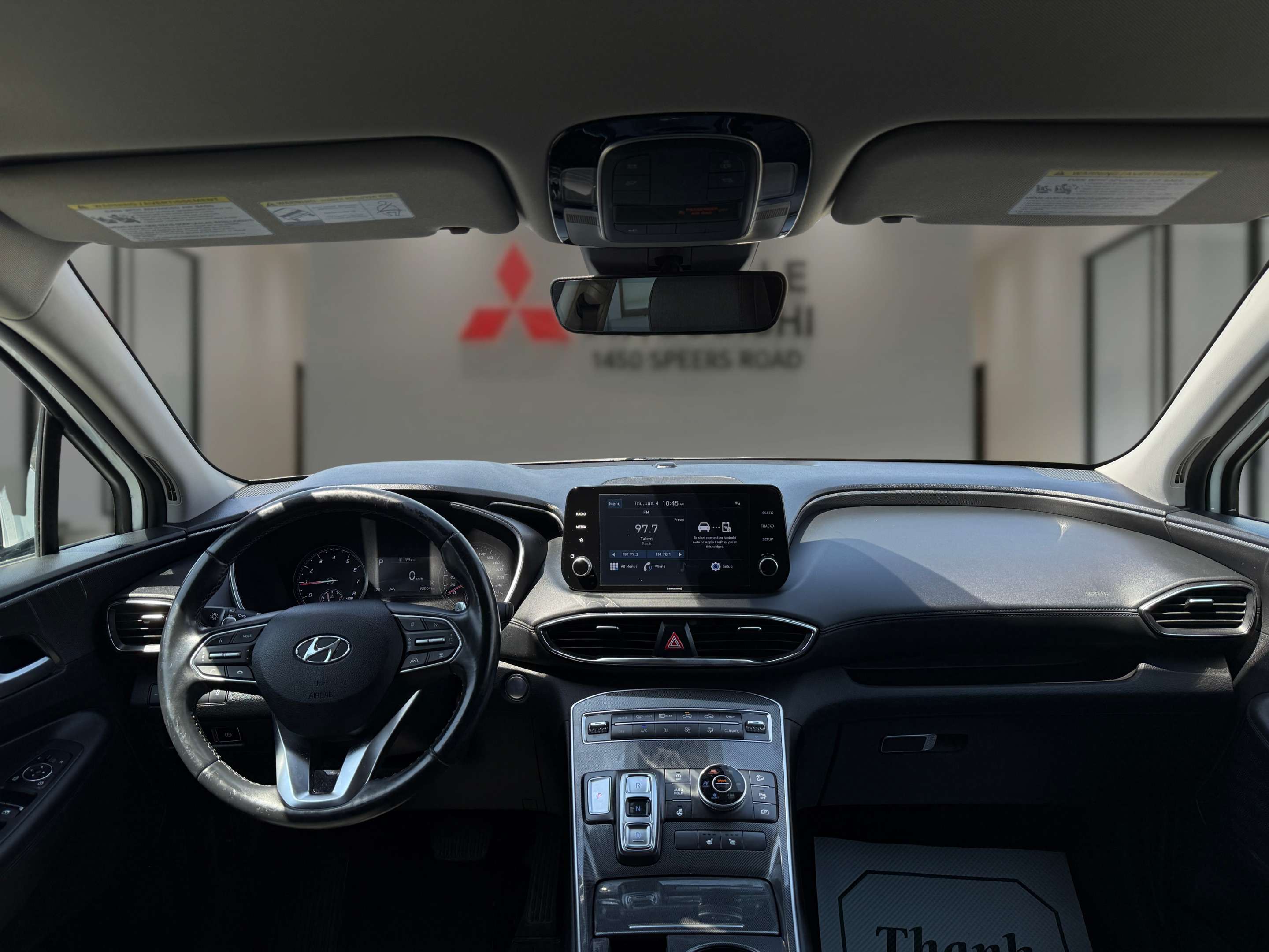 used 2021 Hyundai Santa Fe car, priced at $21,950