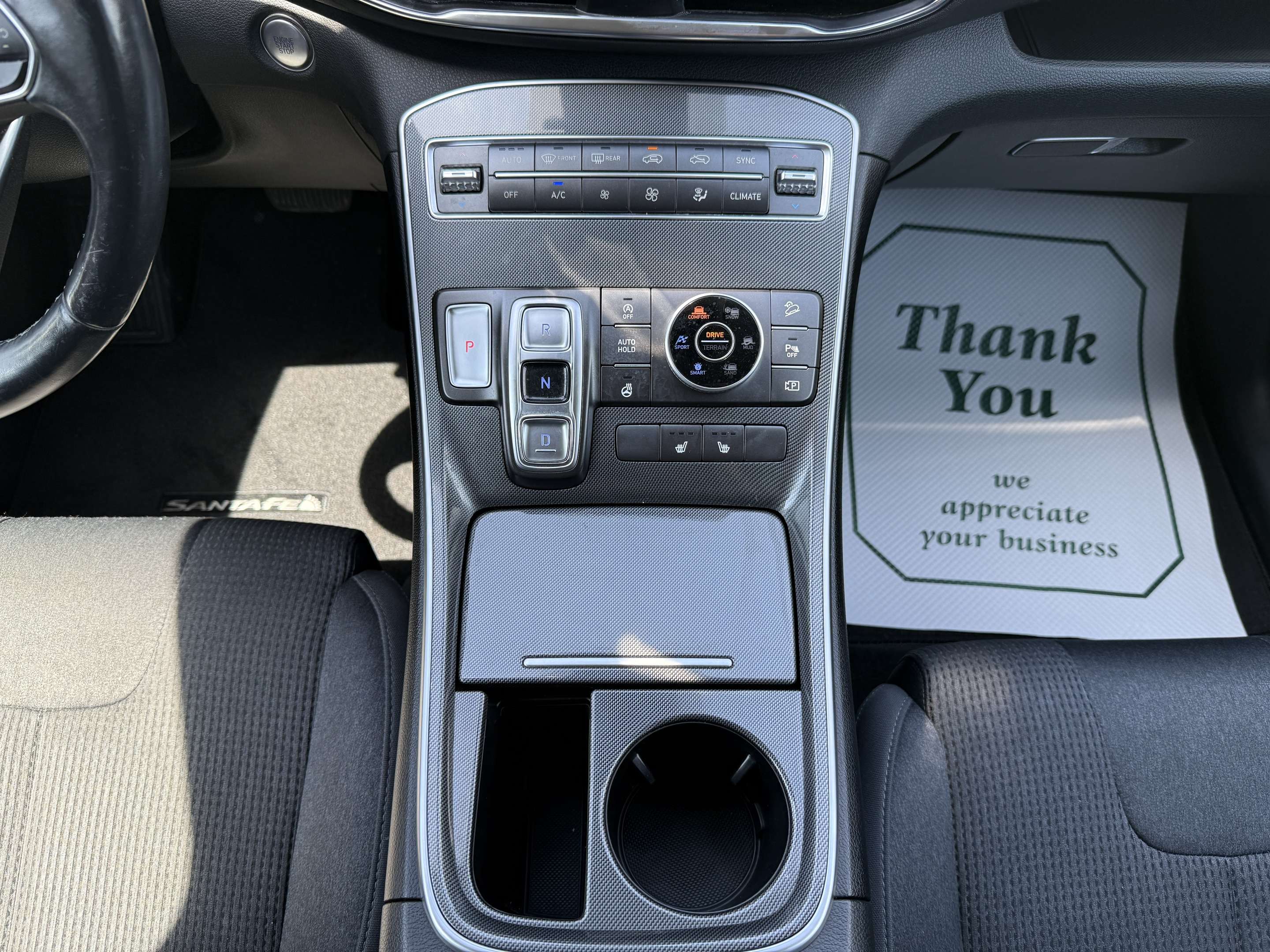 used 2021 Hyundai Santa Fe car, priced at $21,950