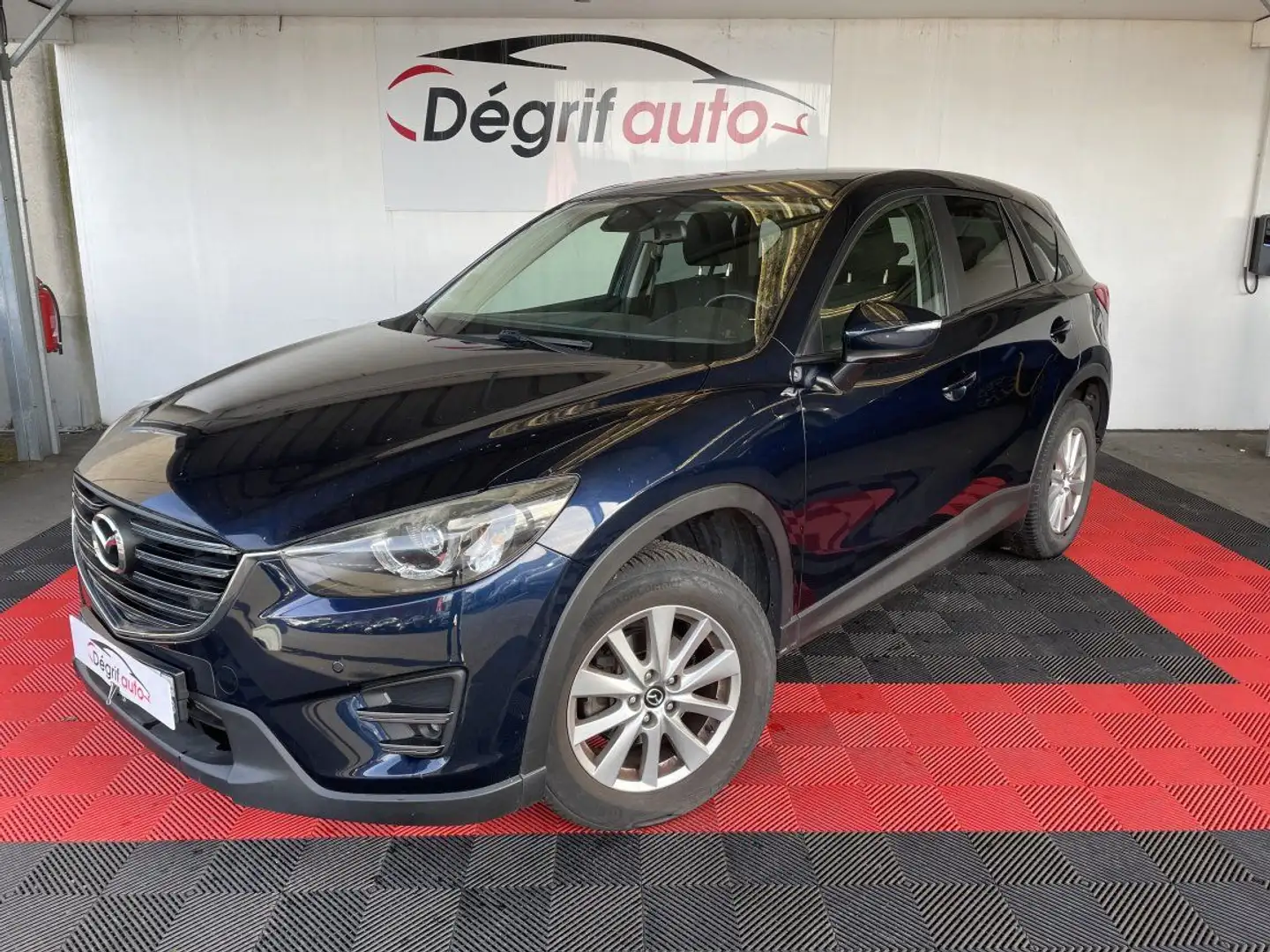 Mazda CX-5 2.2L Skyactiv-D 150 ch 4x2 Dynamique Bleu - 1