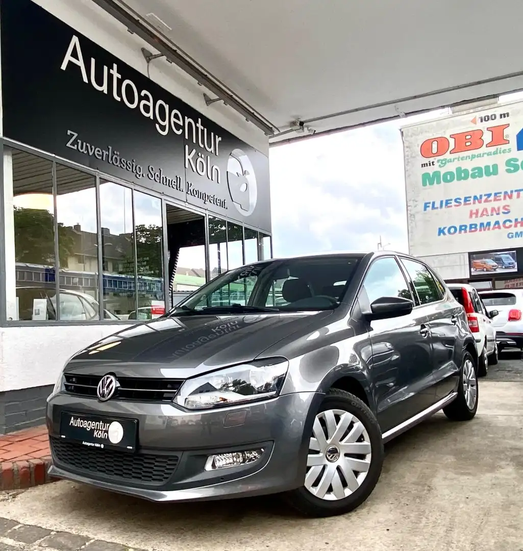 Volkswagen Polo V Comfortline*nur62380KM*KLI*SHZ*PDC*1J GAR Gris - 1