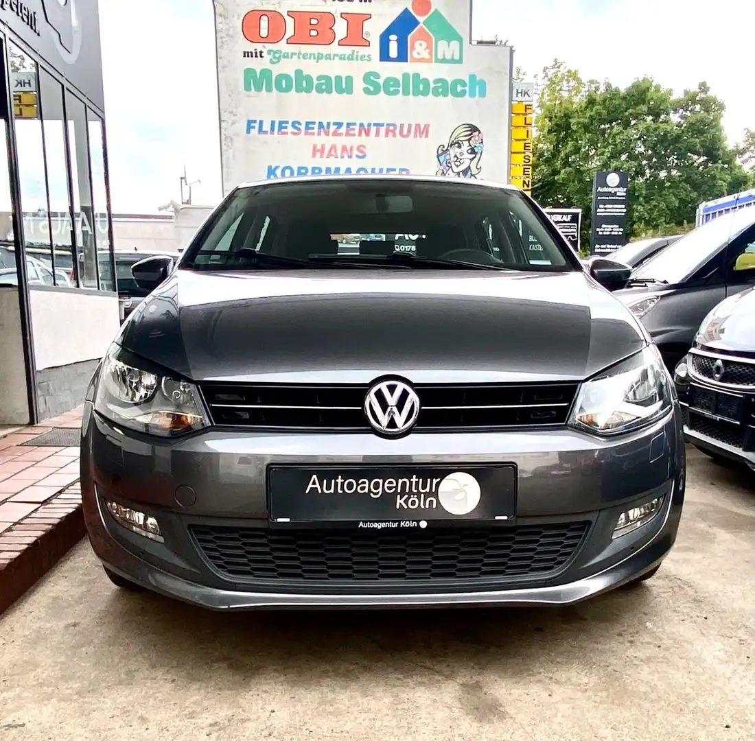 Volkswagen Polo V Comfortline*nur62380KM*KLI*SHZ*PDC*1J GAR Gris - 2