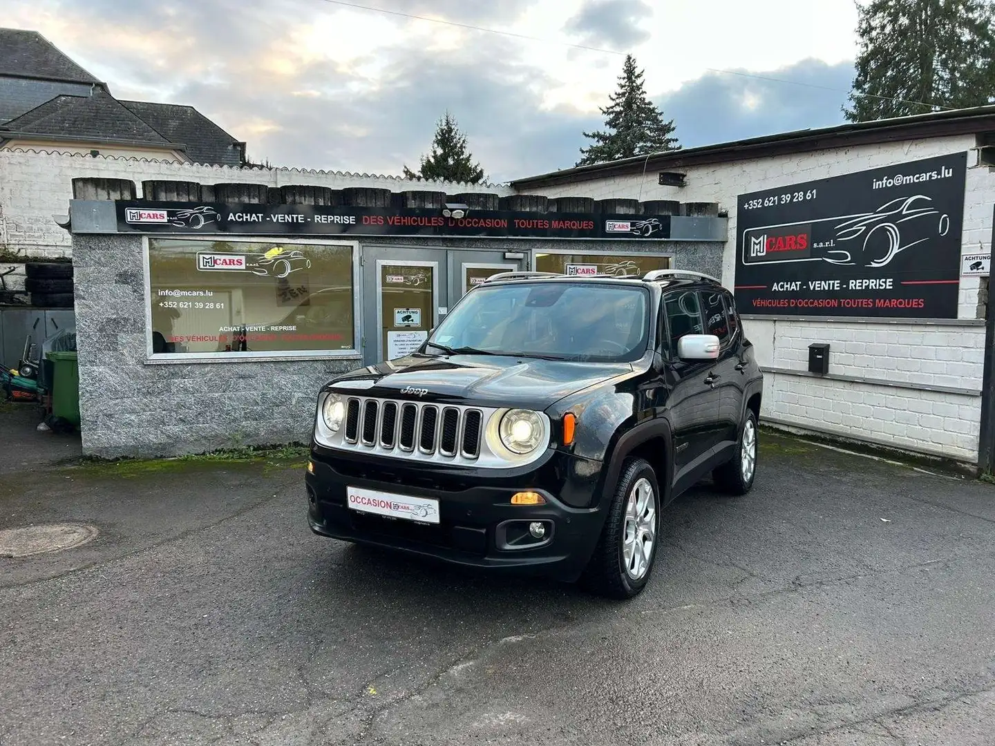Jeep Renegade 2.0 I MultiJet S\u0026S 140 ch 4x4 Limited A Gris - 1