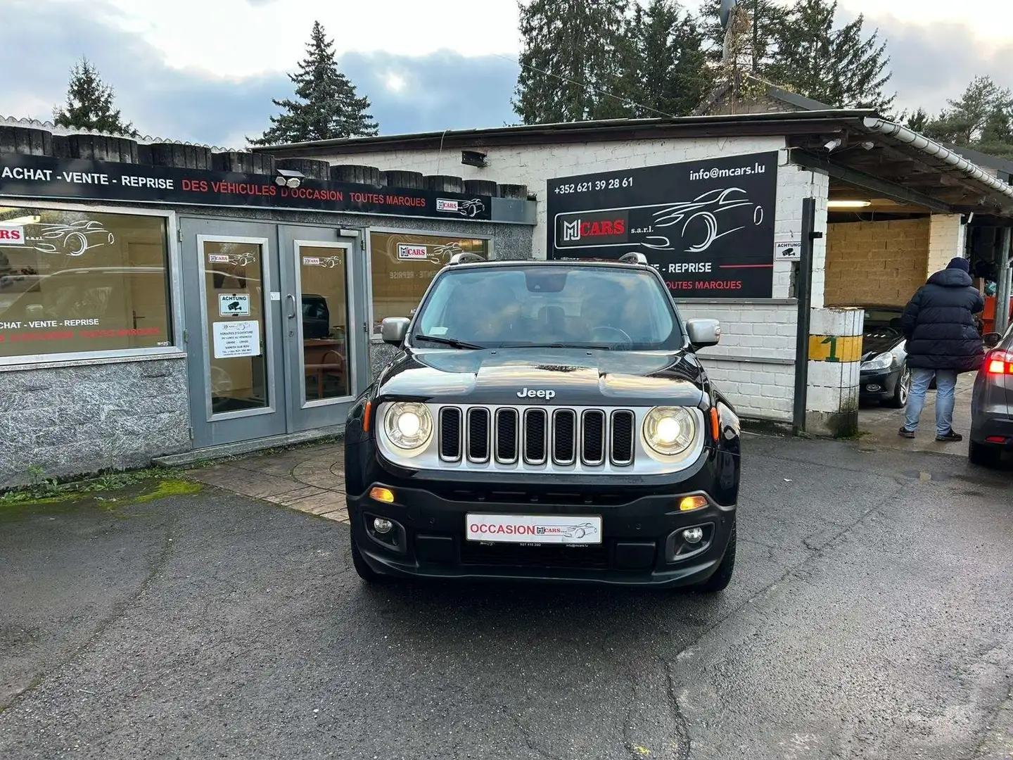 Jeep Renegade 2.0 I MultiJet S\u0026S 140 ch 4x4 Limited A Gris - 2