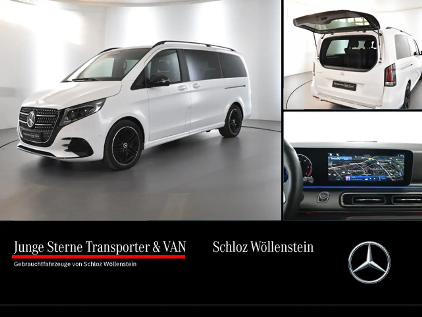 Mercedes-Benz V 250 STYLE AMG MBUX*Distronic*Sound*AHK*M-Beam* Weiß - 1