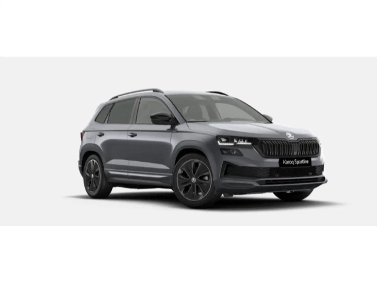 Skoda Karoq Sportline 2.0 TDI DSG AHK LED NAV E-KLAPPE Grau - 2