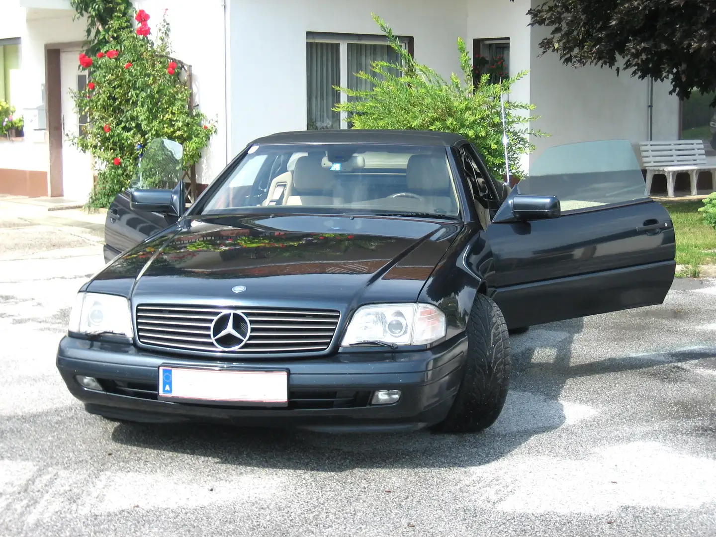 Mercedes-Benz SL 500 SL 500 Roadster Aut. Cabrio Fekete - 1