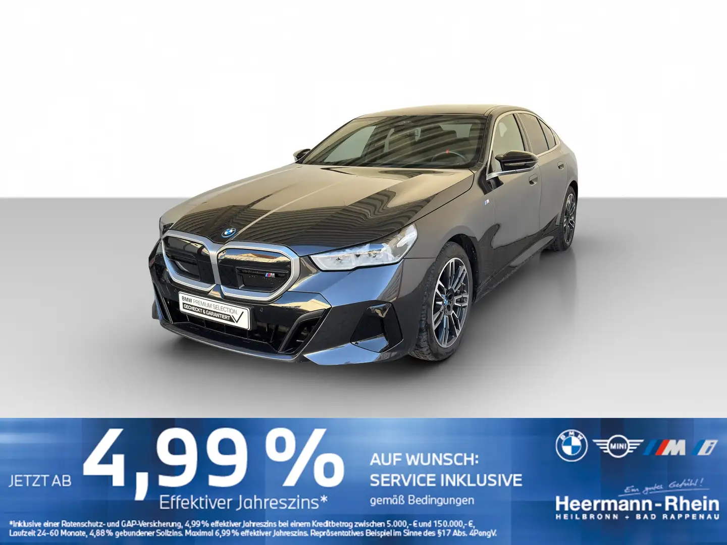BMW i5 M60 xDrive Lim. LiveCock.LED.ParkAss.Keyl Grau - 2
