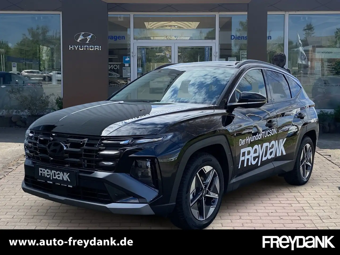 Hyundai TUCSON FL (MY25) 1.6 T-GDI (160 PS) 48V 7-DCT 4WD TREND L Schwarz - 1