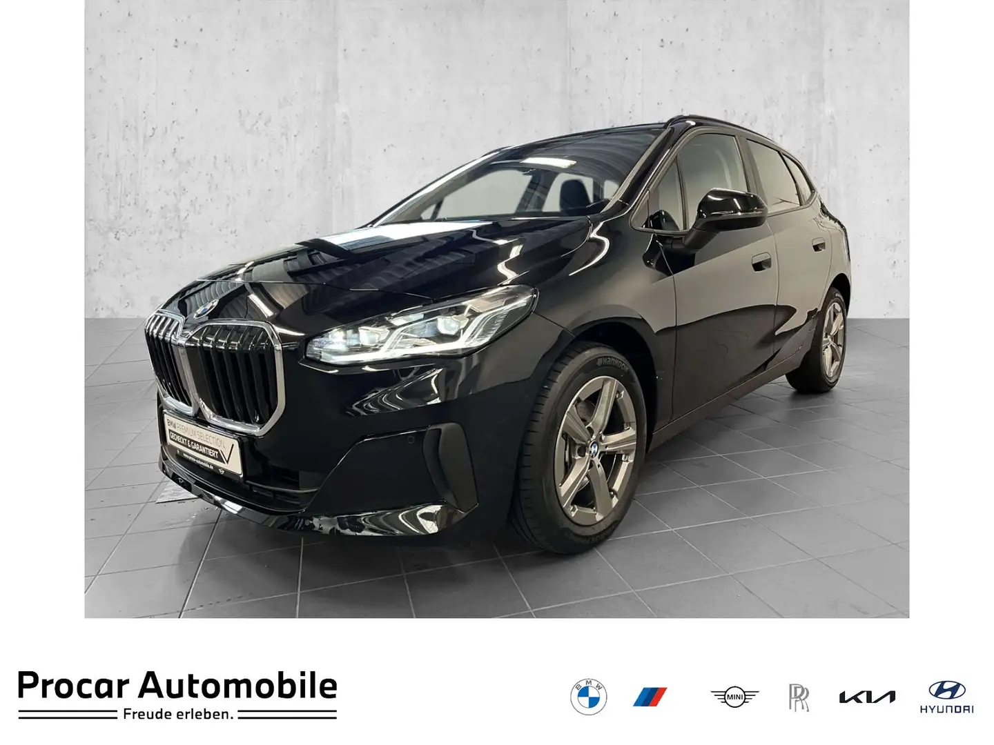 BMW 218 i Active Tourer (ab 2021) RFK NAVI LED DAB Zwart - 1