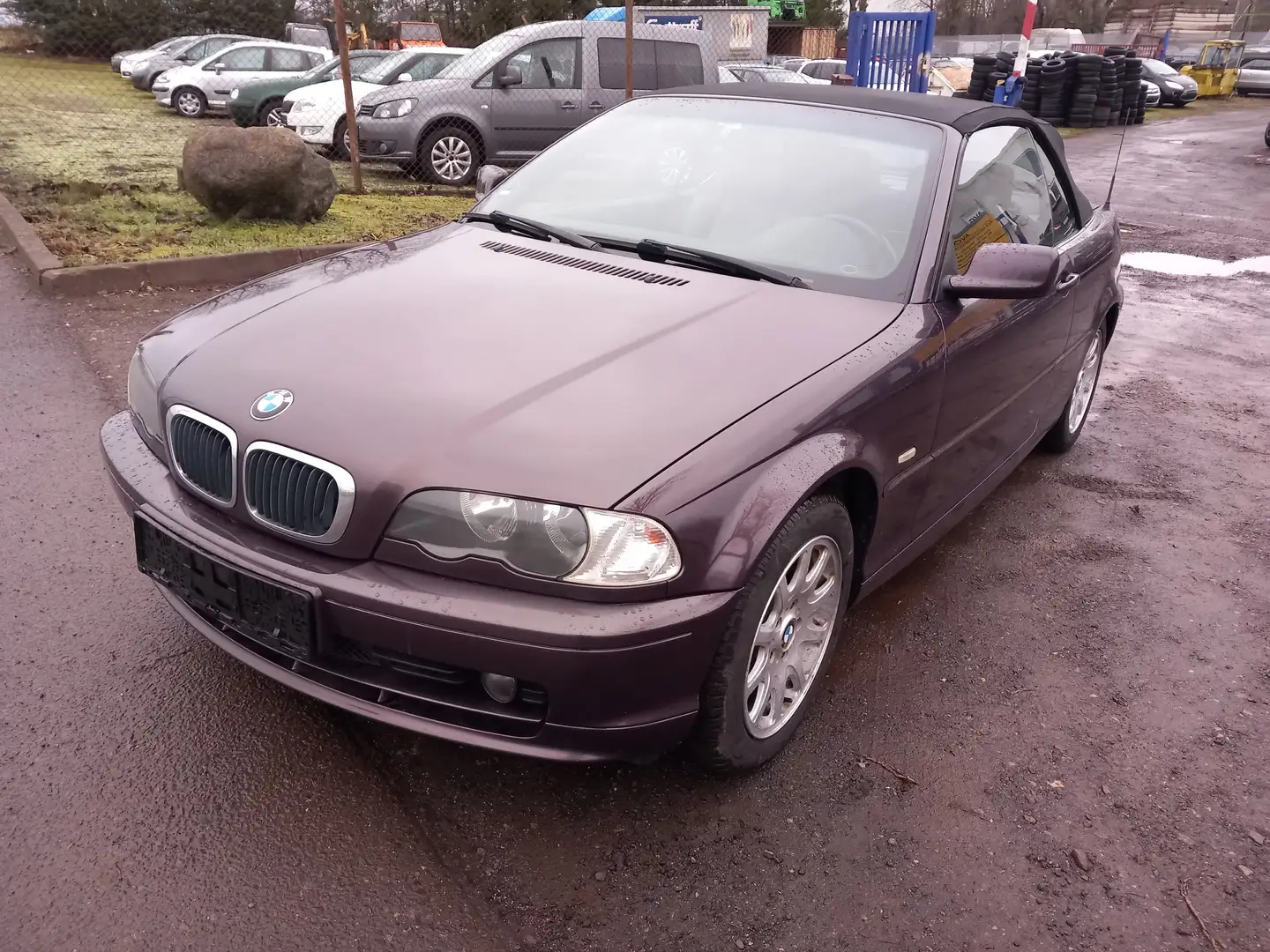 BMW 318 Ci  Cabrio Paars - 1