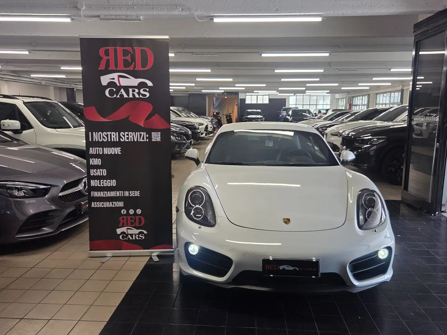 Porsche Cayman 2.7 981 265CV PDK Білий - 1