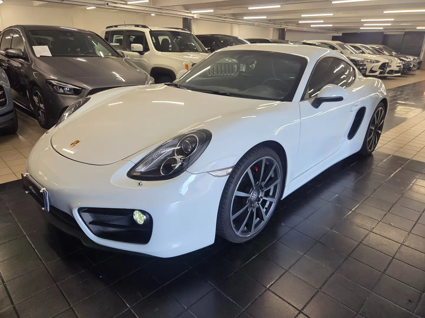 Porsche Cayman 2.7 981 265CV PDK Білий - 2