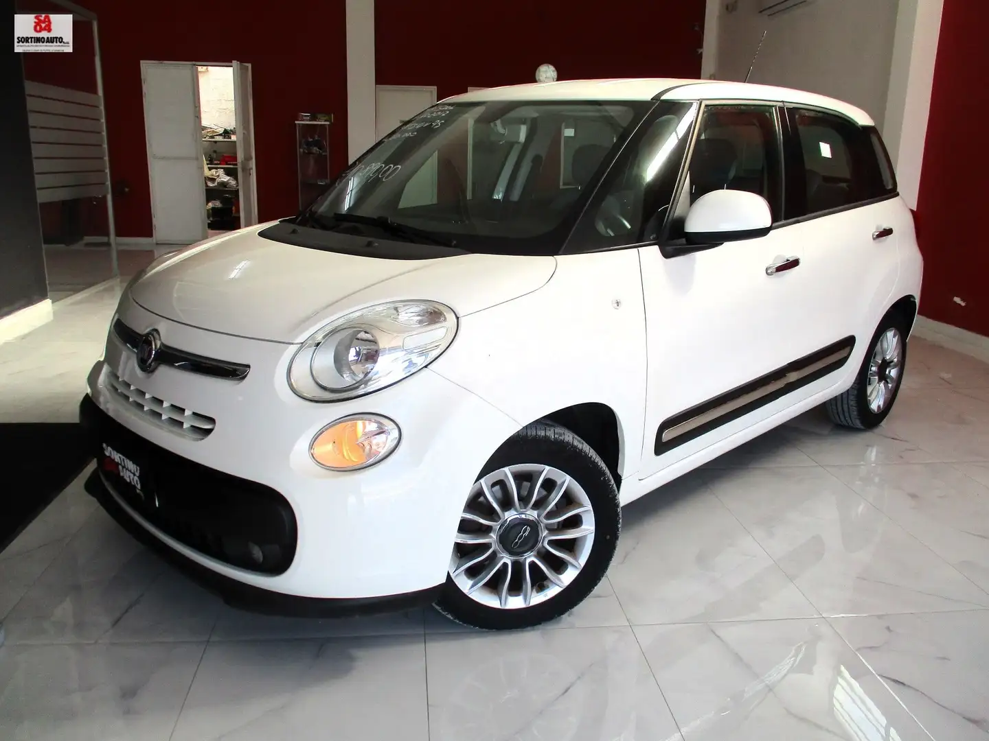 Fiat 500L 1.3 mjt Business 95cv 02/2017 KM 80000 OTTIMA Blanc - 1
