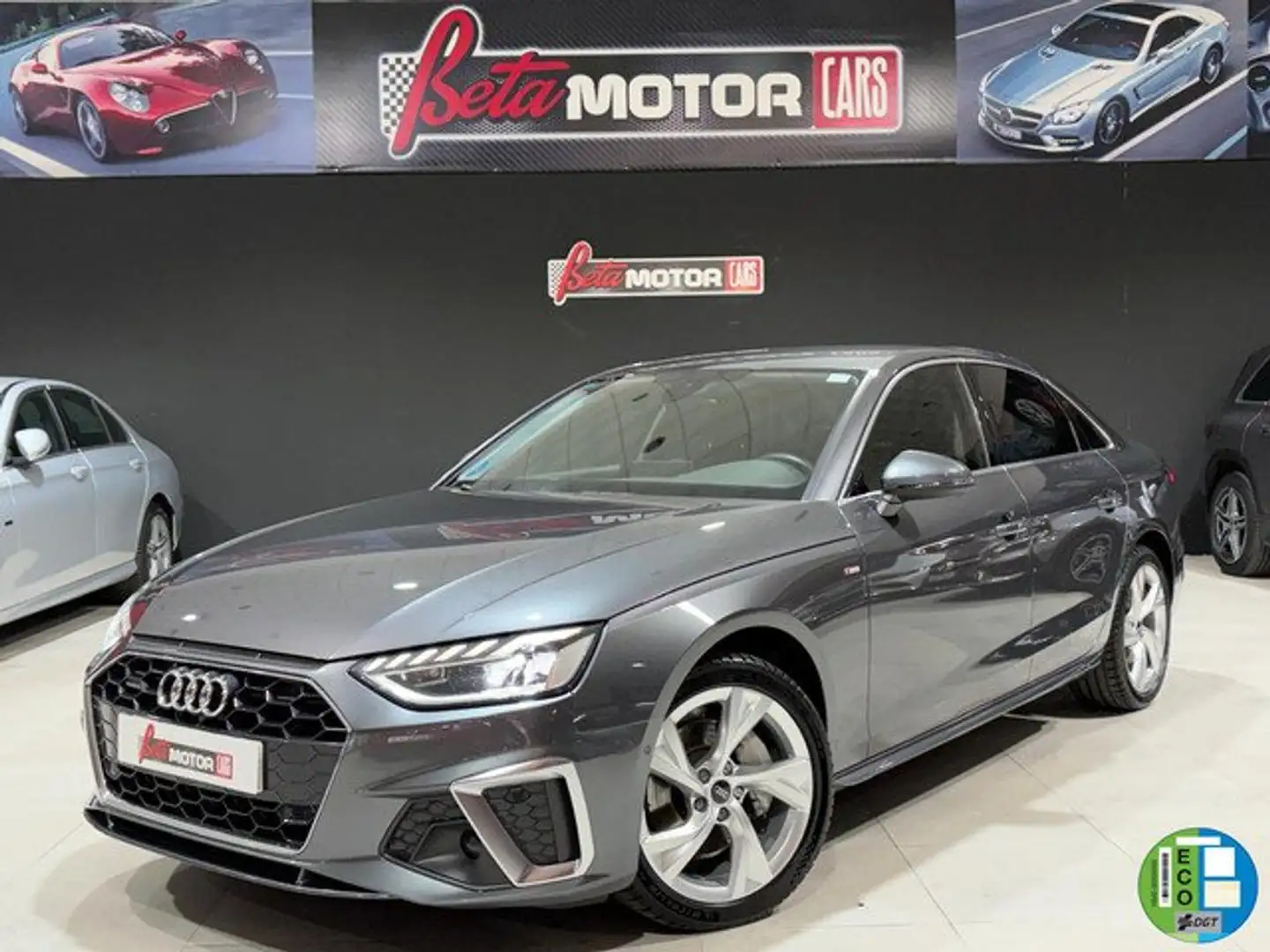Audi A4 40 TDI S line S tronic quattro 150kW Gris - 1