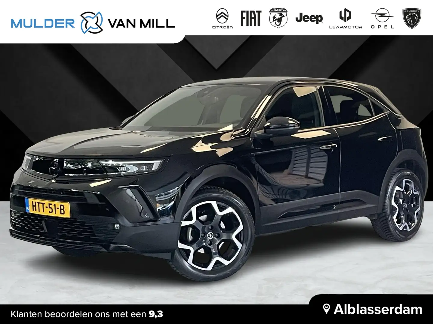 Opel Mokka Ultimate+ 1.2 Turbo 130pk EAT8 | STOELMASSAGE | AL Zwart - 1