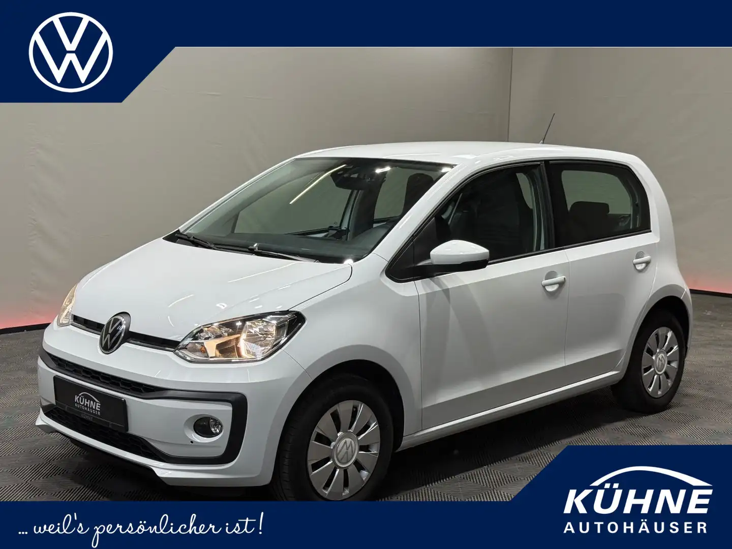 Volkswagen up! 1.0 move | KLIMA BLUETOOTH SITZHEIZUNG DAB Wit - 1
