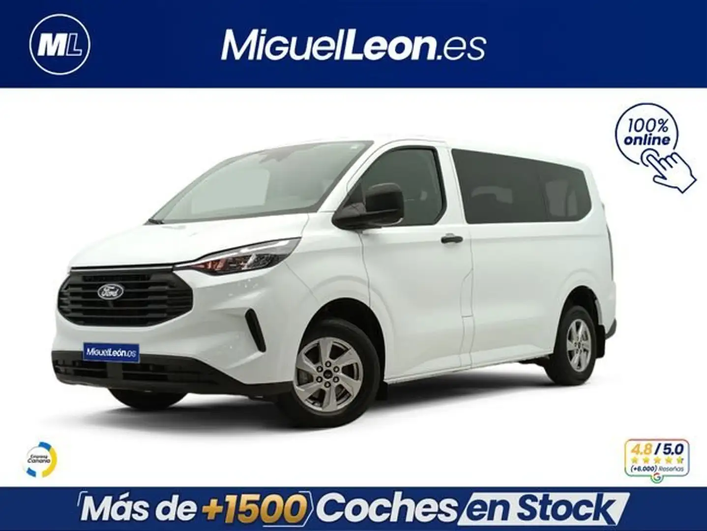 Ford Transit Custom 2.0 EcoBlue 150CV Blanco - 1