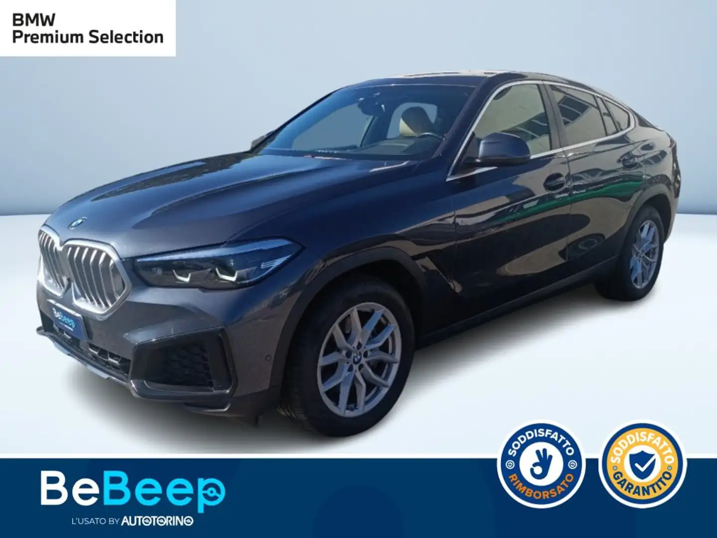 BMW X6 XDRIVE30D MHEV 48V BUSINESS AUTO Gris - 1