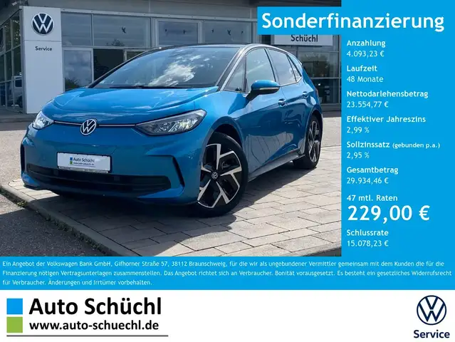 Volkswagen ID.3 PRO FACELIFT 19"+APP CONNECT+KAMERA+NAVI+CC