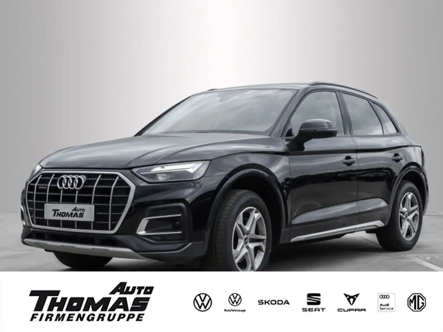 Audi Q5 advanced 40 TDI quattro S tronic AHK+STDHZG Noir - 1