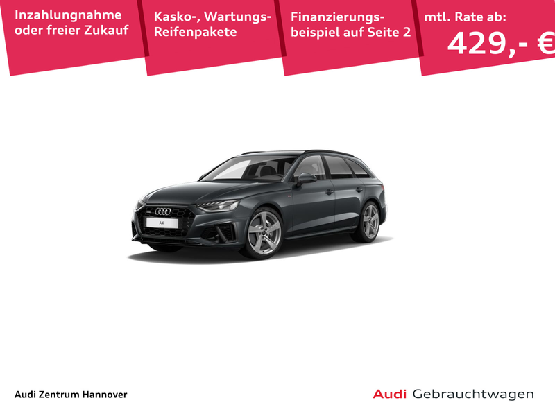 Audi A4 S line 50 TDI quattro virtual Pano