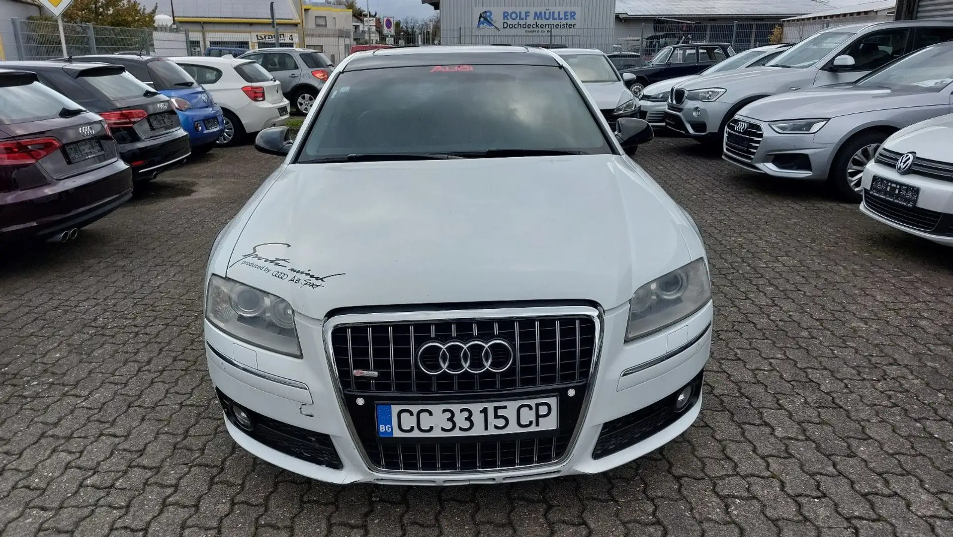 Audi A8 4.0 TDI quattro Weiß - 2