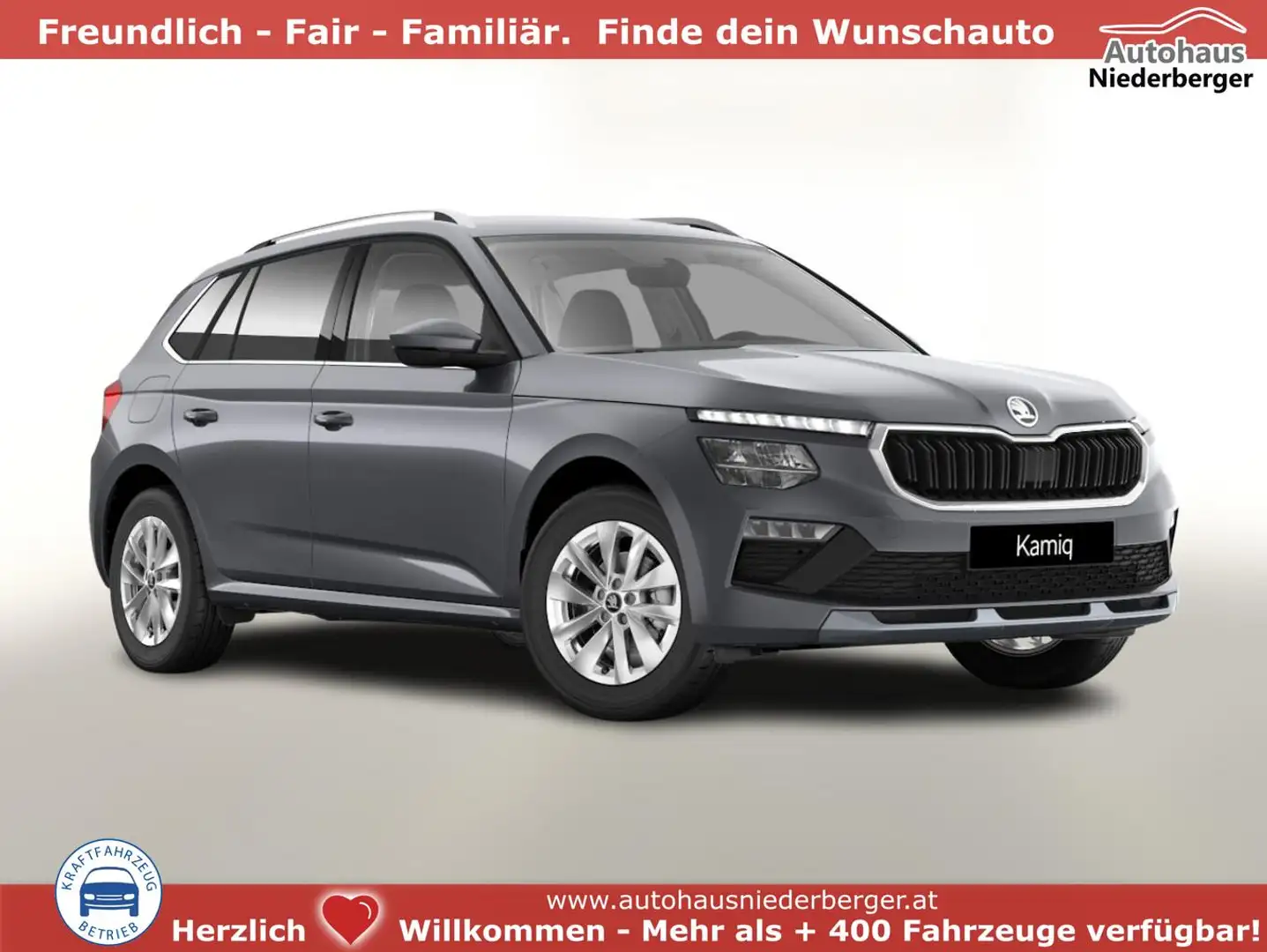 Skoda Kamiq Selection DSG Selec 5J/100k ACC Kam Kessy SunS ... Grau - 1