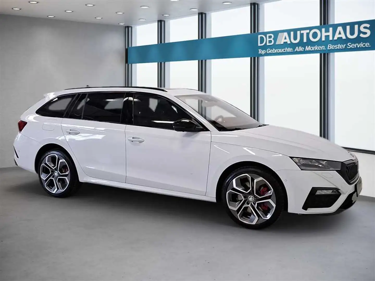 Skoda Octavia RS Plus 1.4 TSI IV DSG Weiß - 2