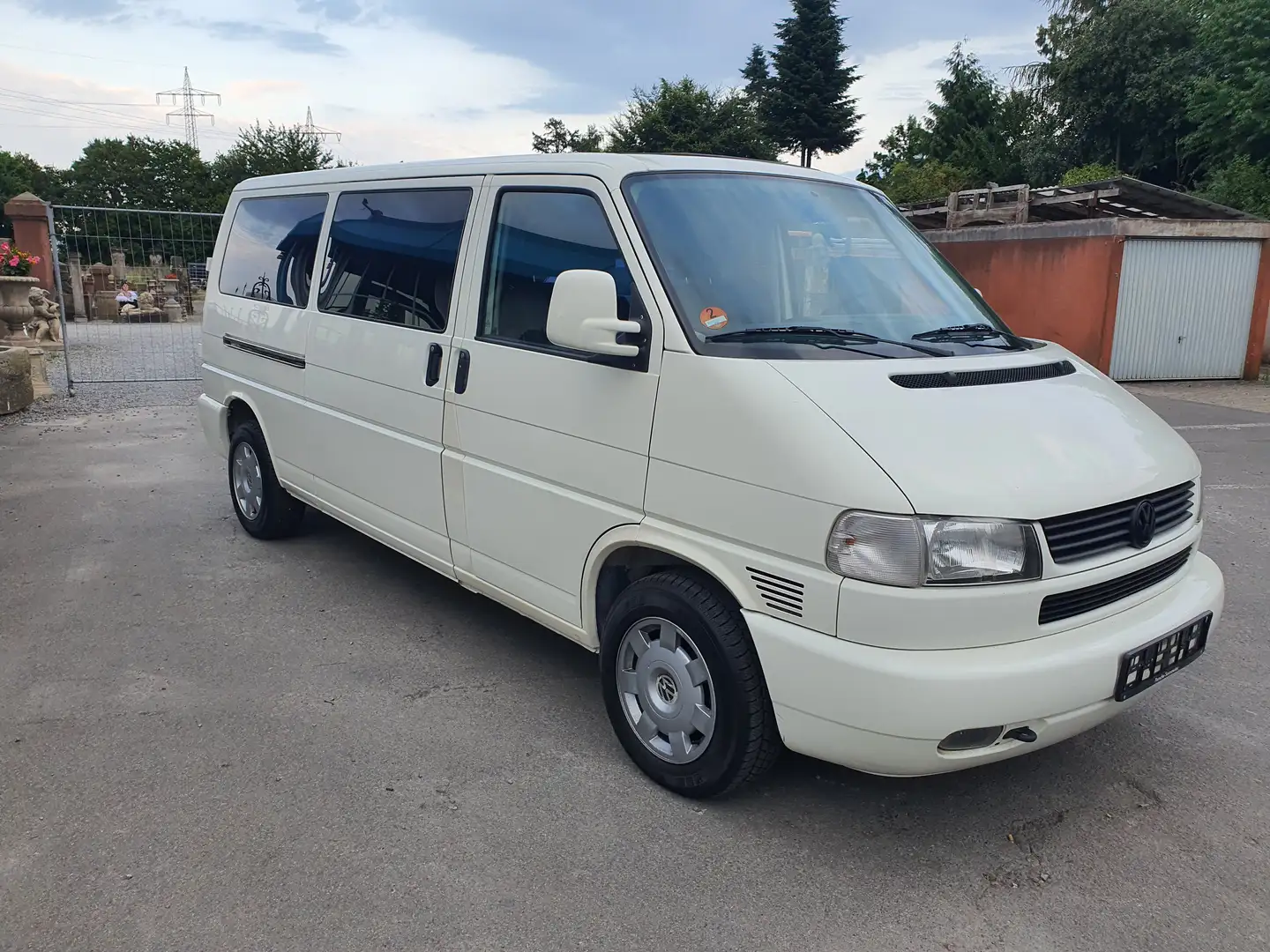 Volkswagen T4 Caravelle GL TDI 7DK2K2 lang TUV NEU 2hand klima Weiß - 1