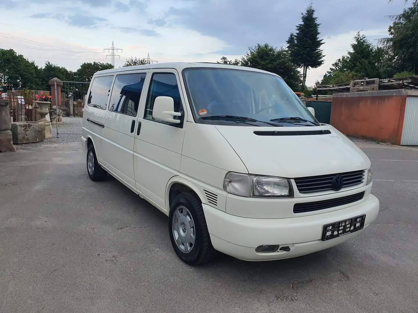 Volkswagen T4 Caravelle GL TDI 7DK2K2 lang TUV NEU 2hand klima Weiß - 2