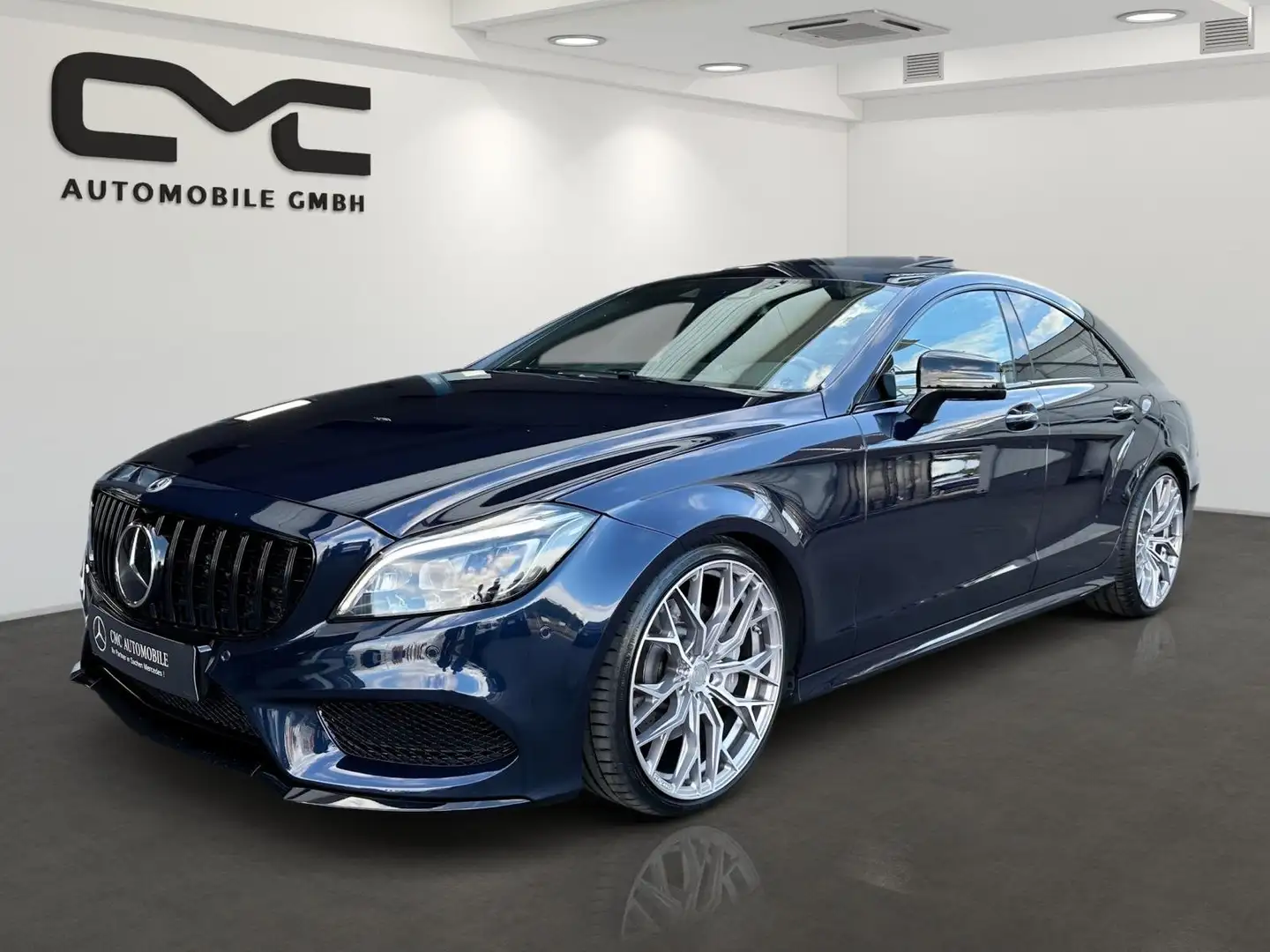 Mercedes-Benz CLS 350 Facelift 4 Matic AMG-Line/Harman/360/Keyless/TWT Blau - 1