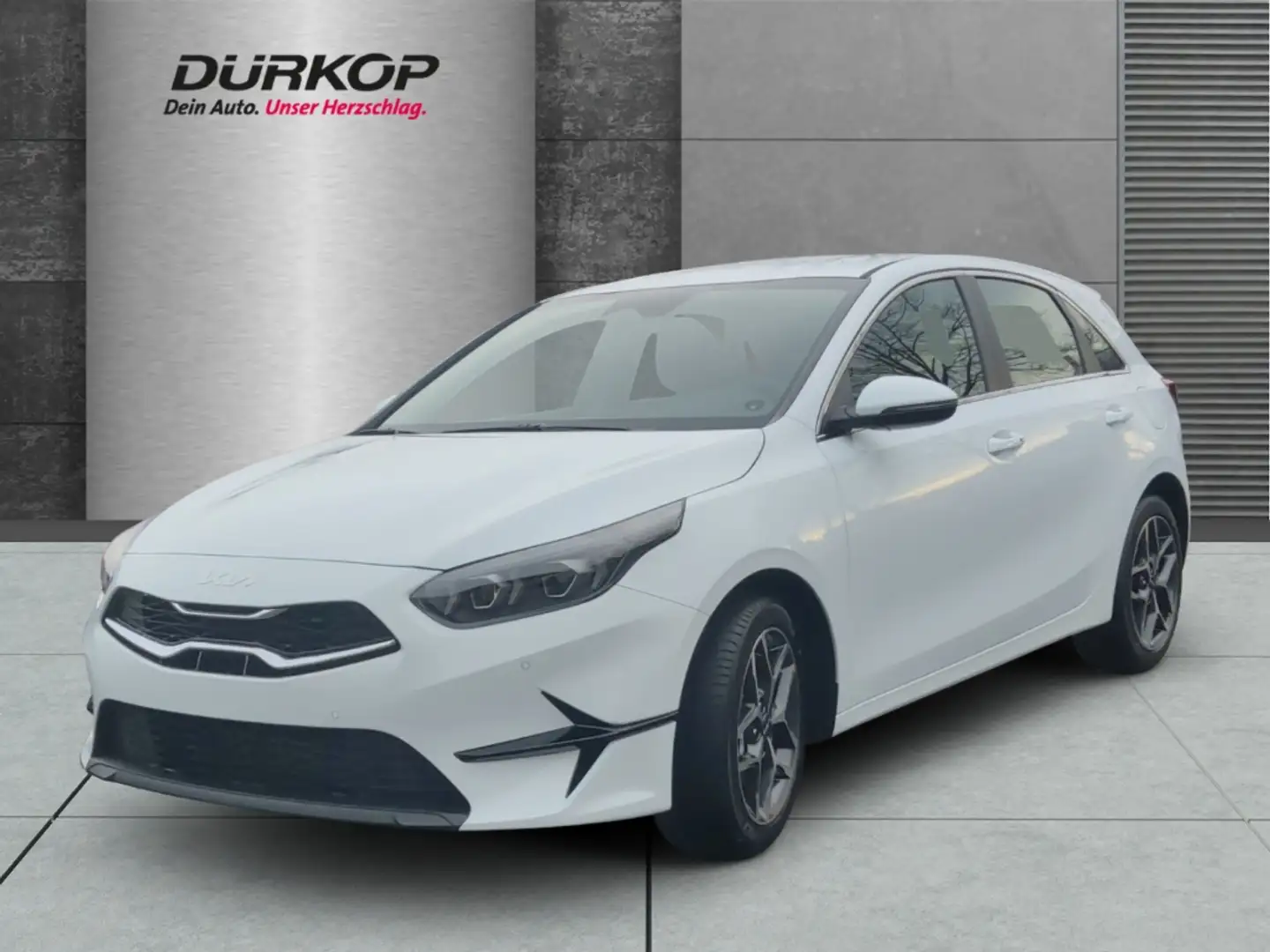 Kia Ceed / cee'd 1.5T 140 SPIRIT inkl. TECHNOLOGIE-Paket *Leasing m Weiß - 1