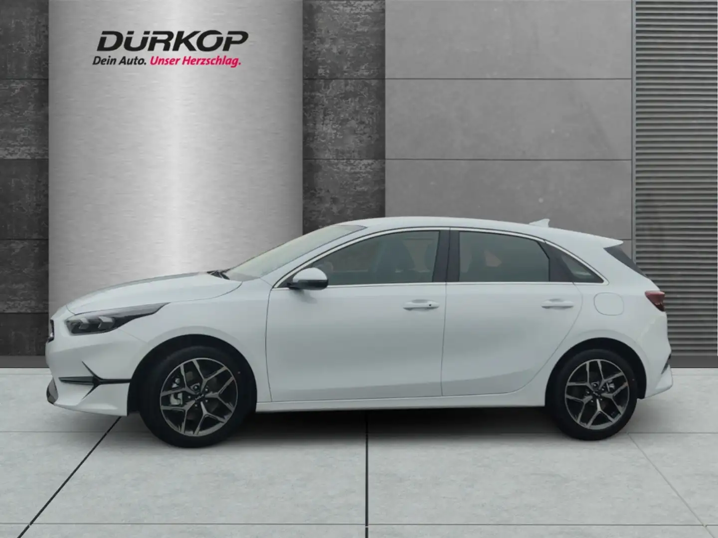 Kia Ceed / cee'd 1.5T 140 SPIRIT inkl. TECHNOLOGIE-Paket *Leasing m Weiß - 2