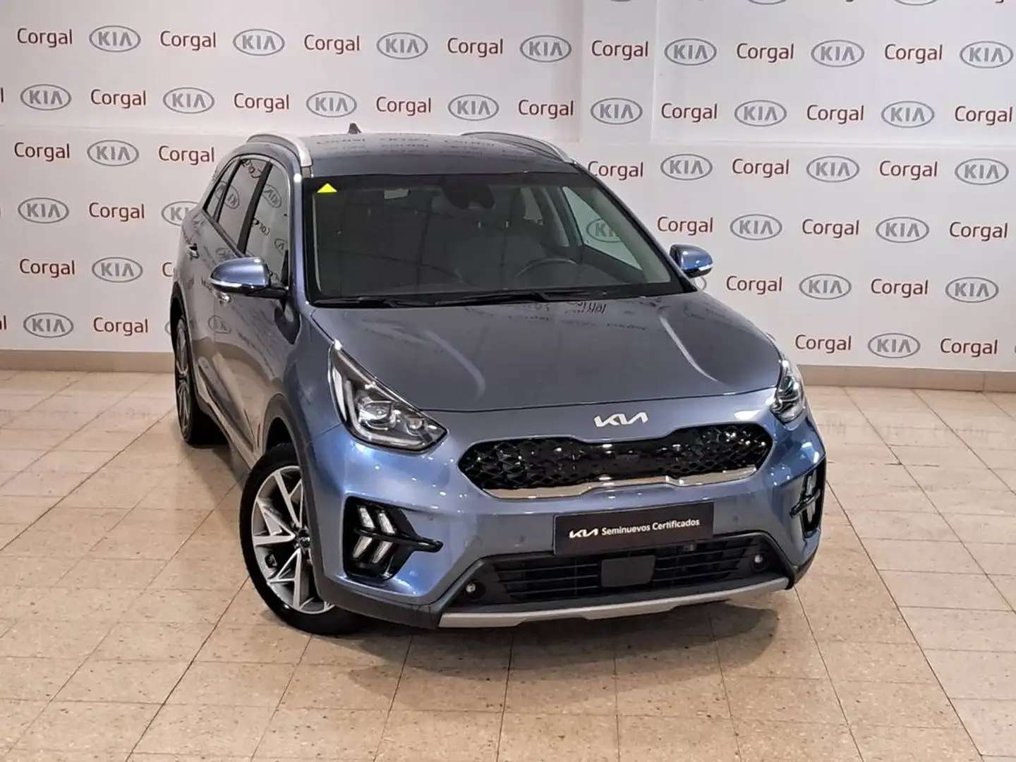 Kia Niro 1.6 HEV Emotion Bleu - 1