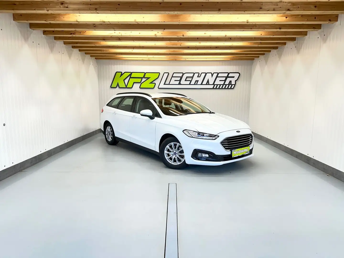 Ford Mondeo Turnier 2.0 EcoBl. "DAB*NAVI*SITZH*R-KAM*LED" Weiß - 1